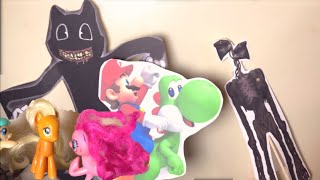 Who Saved My Little Pony ? Cartoon Cat, Mario, Siren Head