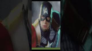 Captain America Minecraft Pixel Art