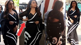 Oops... Rani Mukherjee Uncomfortable Dress In Public At Set Of Indian Idol Bollywood Mastiz