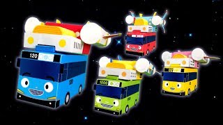 Tayo Songs L Adventures In Space L Paper Play L Tayo The Little Bus