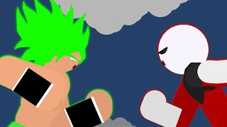 DBS Broly vs Jiren ? Stick Nodes
