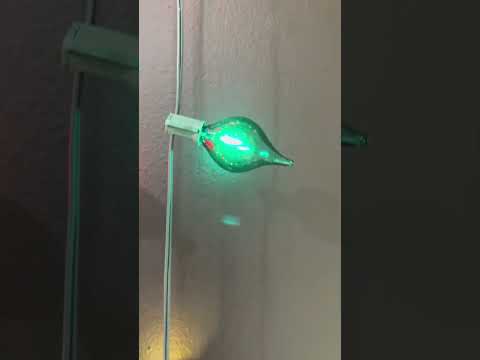 Raz 14' Shiny Kismet LED String Multicolor Christmas Lights on Green Wire L4537021 Raz 14' Shiny Kismet LED String Multicolor Christmas Lights on Green Wire L4537021