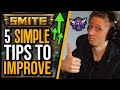 5 Simple Tips To Improve At SMITE Quickly!
