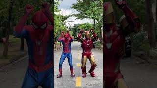 Khi Các Siêu Nhân Nhện Cùng Nhau Nhảy Múa Spiderman In Real Life -