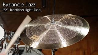 Meinl Cymbals B22TRLR Byzance 22" Jazz Tradition Light Ride Cymbal