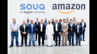 محمد بن راشد يزور مركز الشحن الجديد لشركة "سوق دوت كوم" في دبي