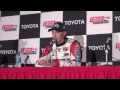 Toyota Grand Prix of Long Beach 2013 IndyCar Press Conference