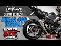 Leo Vince 2018-2023 Kawasaki Ninja 400 LV-10 Slip-On Exhaust Install | Sportbike Track Gear YouTube Video