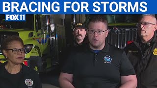 La Weather Officials Urge Preparedness Ahead Of Powerful Storm Fox 11 La