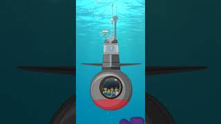 Мультики Про Подводную Лодку - В Глубине Морской - Мультфильм Для Детей