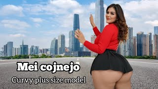 Mei Cornejo 💯 Mexican Plus Size Curvy Model | Plus Size Haul | Insta Model | Biography