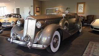 1937 Packard Twelve Coupe Roadster Walk Around