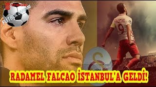 Galatasarayın Yeni Transferi Radamel Falcao İstanbula Indi
