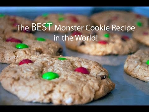 Video Monster Cookie Recipe Without Baking Soda