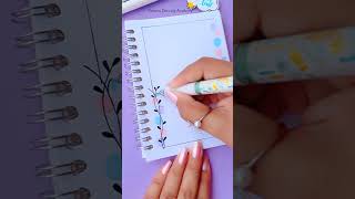 2 Easy Border Designs Ignment, Project, Notebook Cover Page Design