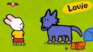 Louie, Draw Me A Wolf Learn To Draw Cartoon For Kids