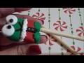 25 Days of Christmas Crafts: Bendy Polymer Clay Keroppi Chopstick Helper