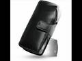 Foto pequena PDair Leather Case for Nokia 6708 - Book Type (Black)
