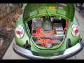 GO GREEN Electric VW Bug Rebirthauto 96Volt Kit #001 in car