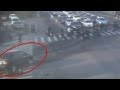 Woman on electric bike run over by car in China horror crash