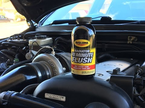 Radiator Flush Additive Explained