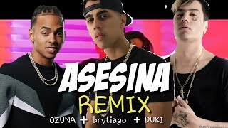 Asesina Remix Brytiago Ozuna Duki Audio Oficial Asesina Remix Brytiago Ozuna Duki Audio Oficial