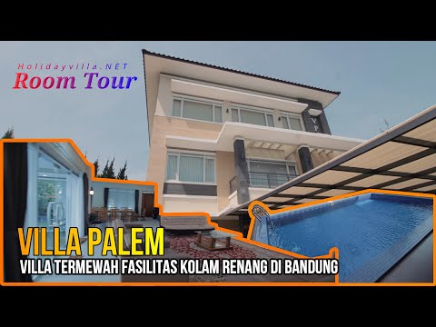 Villa di Bandung Fasilitas Kolam Renang Dan Karaoke - Villa Palem 8 Bed Room