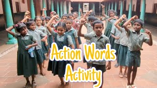 Action Words Activity