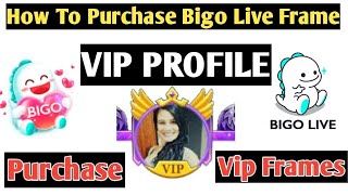 BIGO live profile picture and setting