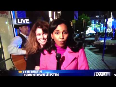 Drunk Lady Video Bombs The News