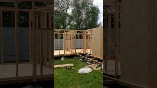 Строительство Хозблока 10×4. #Wood #Дача #Handmade #Diy #Своимируками #Woodprojects #Diywood #Woodw