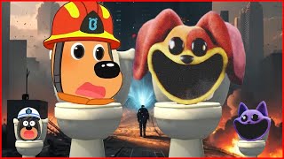 Sheriff Labrador X Poppy Playtime | Skibidi Toilet Song ( Meme Cover )