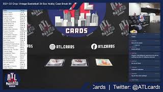 2021-22 Onyx Vintage Basketball 24 Box Hobby Case Break #4