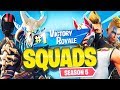 FORTNITE SQUADS w/ FRIENDS!! *SEASON 5* // 1,200 WINS // 23,400+ FRAGS (Fortnite Battle Royale)