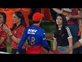 Virat Kohli staring walk in front of Kavya Maran after taking Travis Head wicket during SRH vs RCB