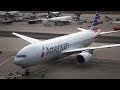 American Airlines Boeing 777-200ER - Pushback/Taxi/Takeoff at Frankfurt