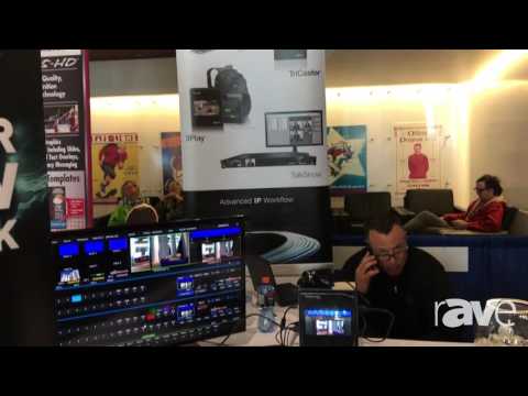 AVI LIVE: JB & A Distribution Shows NewTek TriCaster Mini Broadcast Switcher