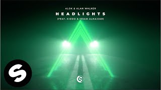 Alok & Alan Walker - Headlights (feat. KIDDO & Issam Alnajjar) [ Audio]