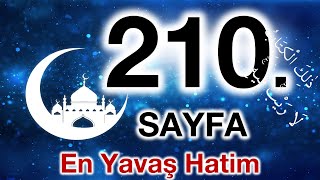 Kuran 210. Sayfa Yunus Suresi 4. Sayfa Yavaş Okuyuş 11. Cüz 210. Sayfa Ok Takipli 210. Sayfa