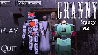 Granny Is Robo All Enemies Granny Legacy V1.0 Full Gameplay