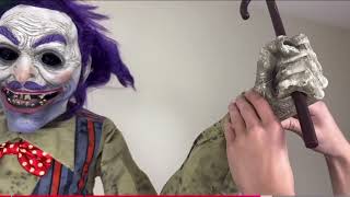 Carnival Barker Animatronic Morris Costumes Unboxing & Demo