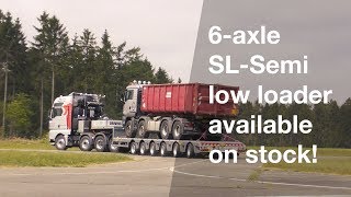 Broshuis Stock Trailer 6-Axle Sl-Semi Low Loader