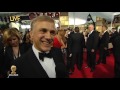 Christoph Waltz on the 72nd Golden Globes Red Carpet