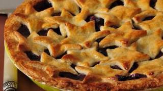 Blueberry Pie Recipe Demonstration - Joyofbaking.com Blueberry Pie Recipe Demonstration - Joyofbaking.com