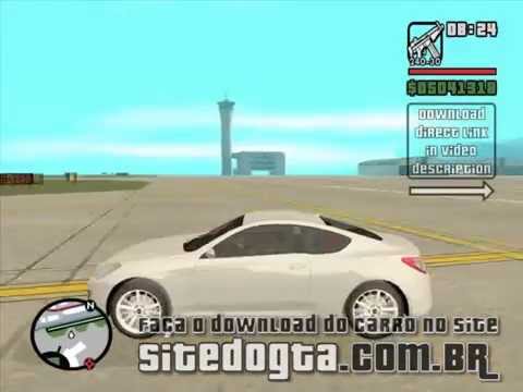 Mod do Carro Hyundai Genesis Coup ano 2008 para o jogo GTA San Andreas