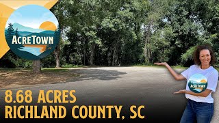 Cheap Land In South Carolina 8.68 Acres Paved Frontage All Utilities Peaceful Subdivision