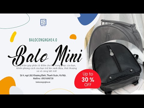 Balo nữ đen