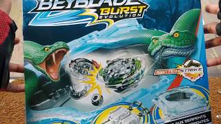 Snake Pit Battle Set Unboxing Beyblade Burst Evolution