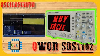Osciloscopio Owon Sds1102 Medidas Automáticas