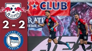 Rb Leipzig 2-2 Hertha Berlin Full Highlights
